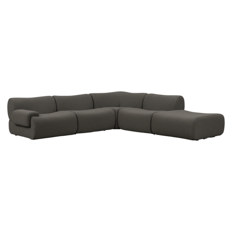 Zenith 5-Piece Contract-Grade Upcycled Fabric Modular Sectional - View 22