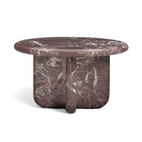 FOAK Juju Red Levanto faux marble detailed surface finish and edge profile