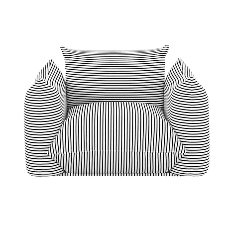 Saint Tropez Stuffed Indoor/Outdoor Armchair - View 27