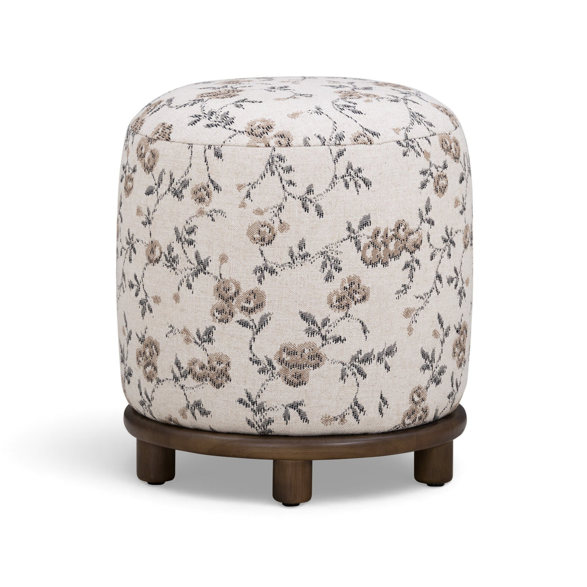Bisou Performance Jacquard Ottoman - View 6