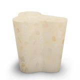 Slab Faux Terrazzo Indoor/Outdoor Side Table - View 1