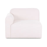Gorge Modular Corner Chair front angle view in performance upholstery