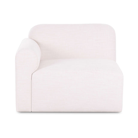 Gorge Modular Corner Chair front angle view in performance upholstery