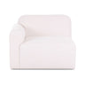 Gorge Modular Corner Chair front angle view in performance upholstery