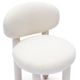 Manu Performance Fabric Side Chair angled perspective highlighting robust leg geometry