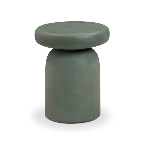 Lydia Concrete Indoor/Outdoor Side Table - View 15