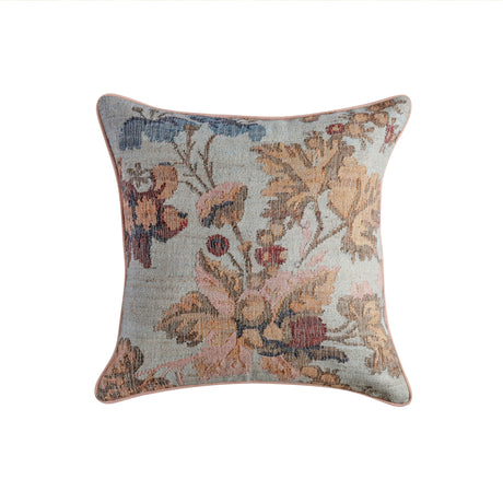 Taman 20" Natural Cotton Throw Pillow - View 11