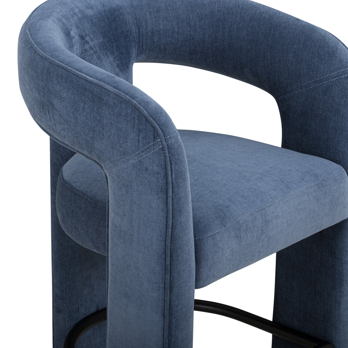 Malone Performance Chenille Stool - View 58