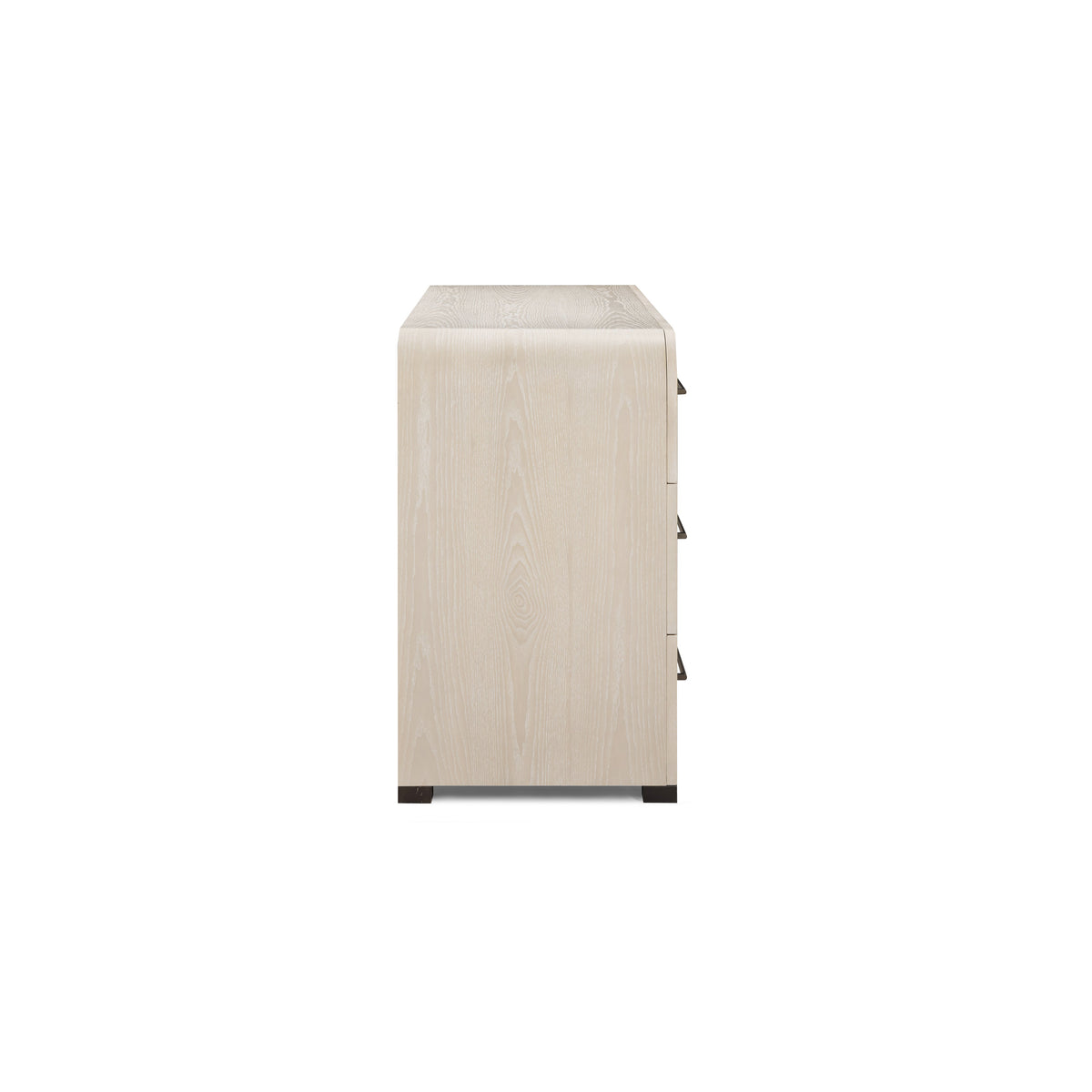 Lower drawer detail showcasing precision alignment and seamless joint construction