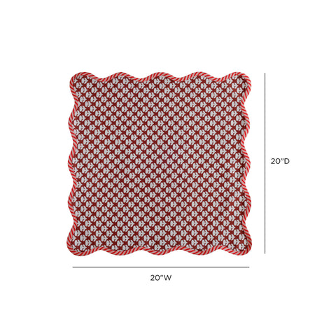 Crissy Cotton Canvas Printed Napkins - Set of 4 - View 36