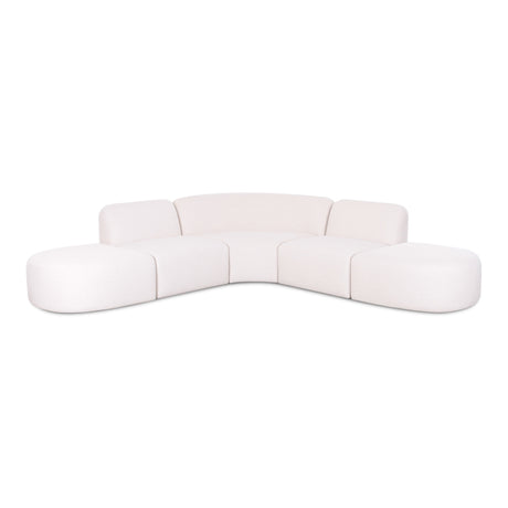 Gorge 5-Piece Modular Euro Sectional configured in a spacious modern living room