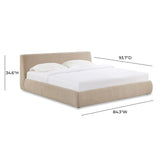 Isla Upholstered Bed - View 84