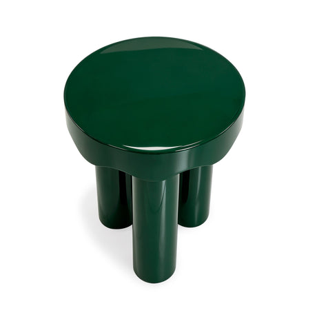 Casper nesting side tables nested partially together showcasing compact configuration