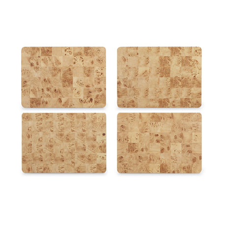 Berri 39" Natural Burl Coffee Table - View 7