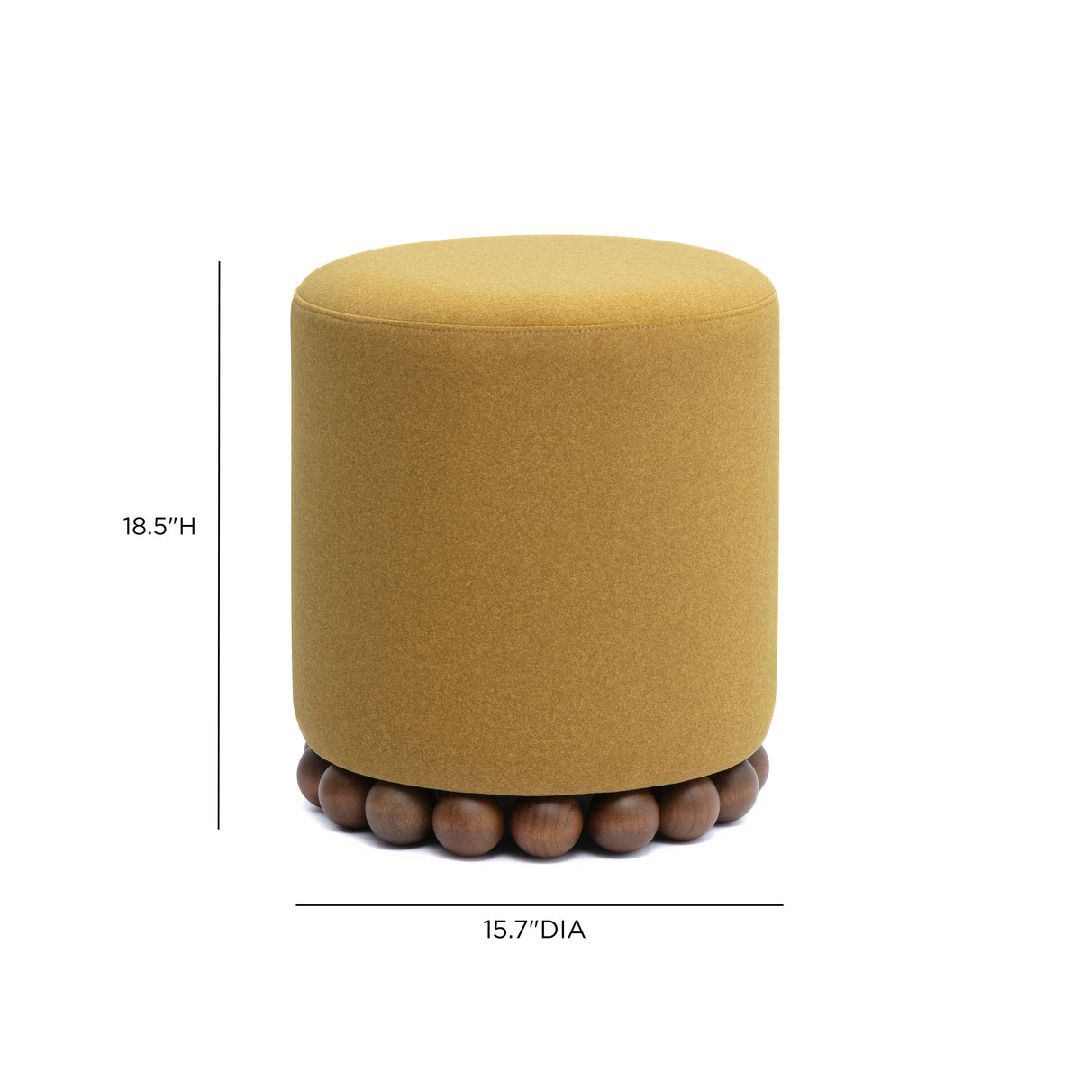 Dex ottoman placed beside natural light window in living room