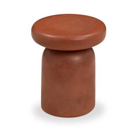 Lydia Concrete Indoor/Outdoor Side Table - View 3