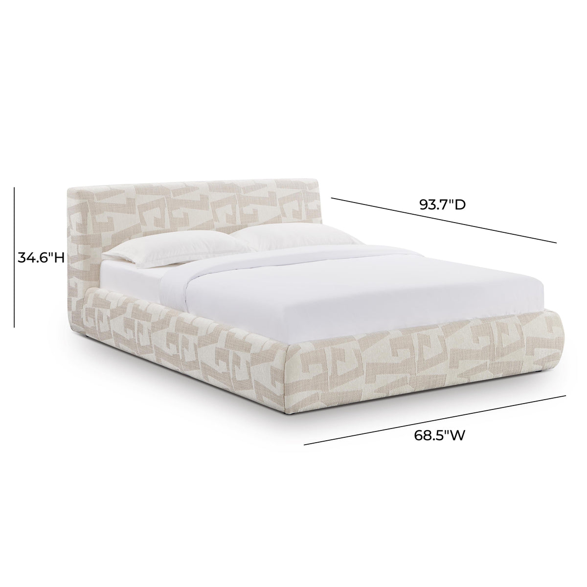 Isla Upholstered Bed - View 40