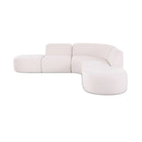 Gorge 5-Piece Modular Euro Sectional configured in a spacious modern living room