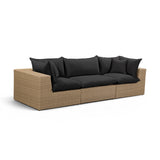 Cali performance fabric cushion piping and seam construction