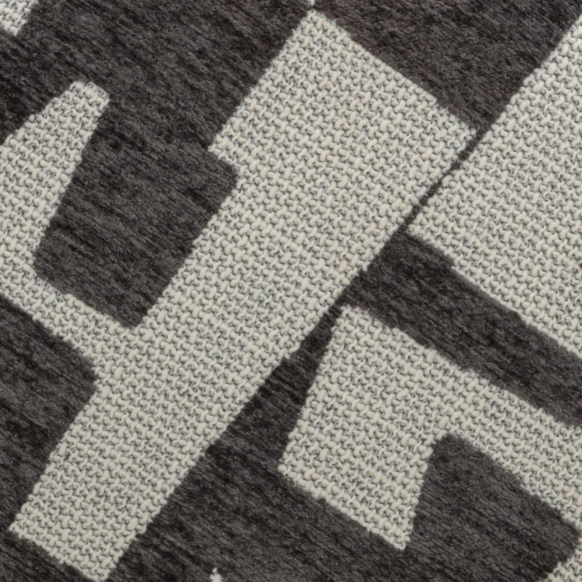 Bisou Performance Jacquard Ottoman - View 20