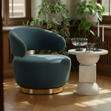 Austin Swivel Accent Chair - View 9