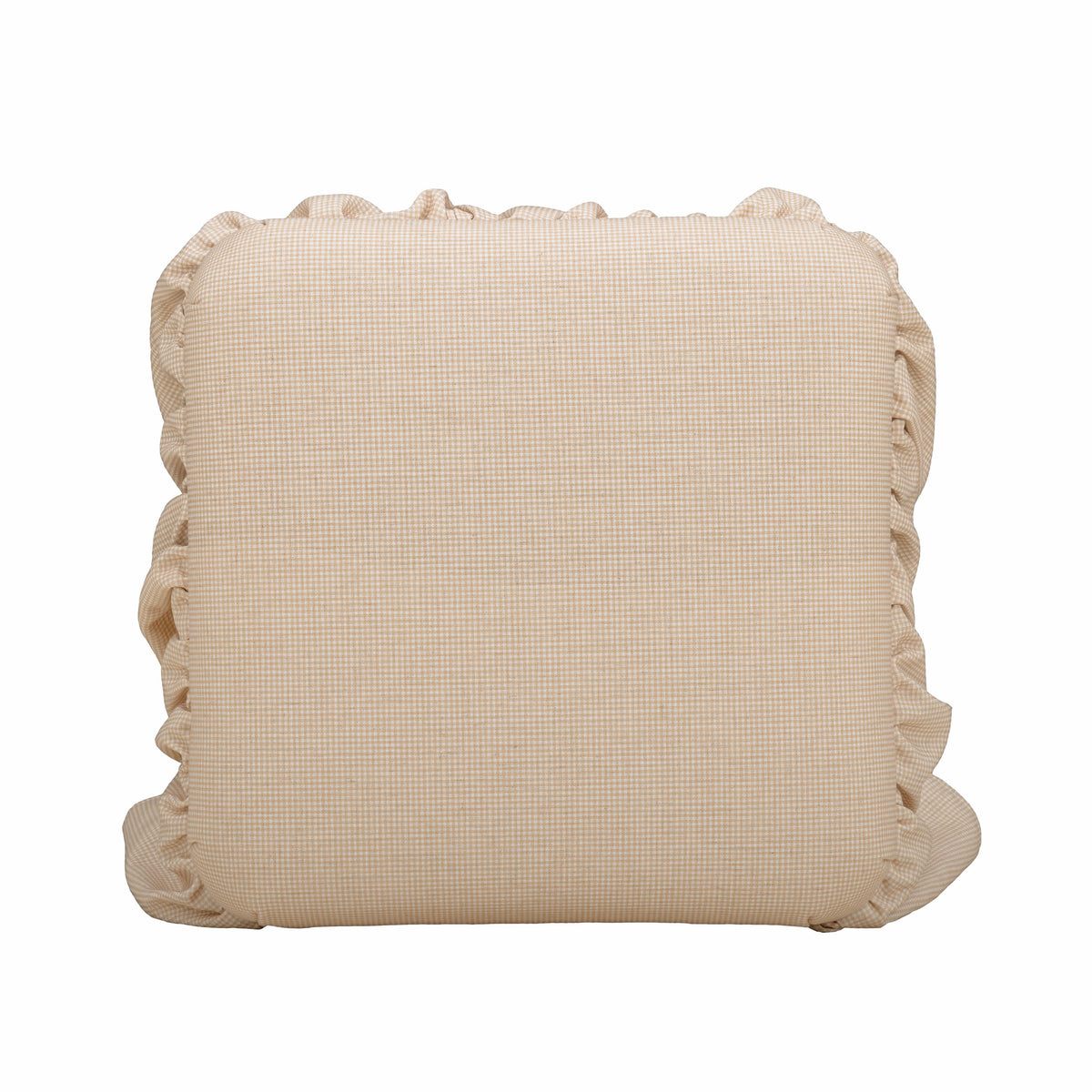 Gertrude Performance Linen Skirted Ottoman - View 19