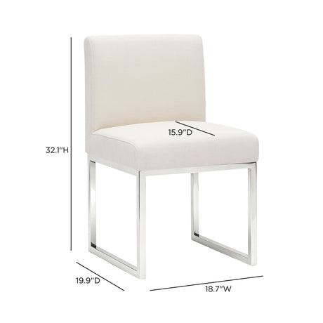 Full dining arrangement featuring multiple Pensel Dining Chairs around an extended table