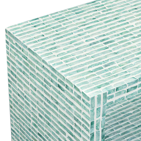 Tia 20" Mother of Pearl Nightstand - View 6