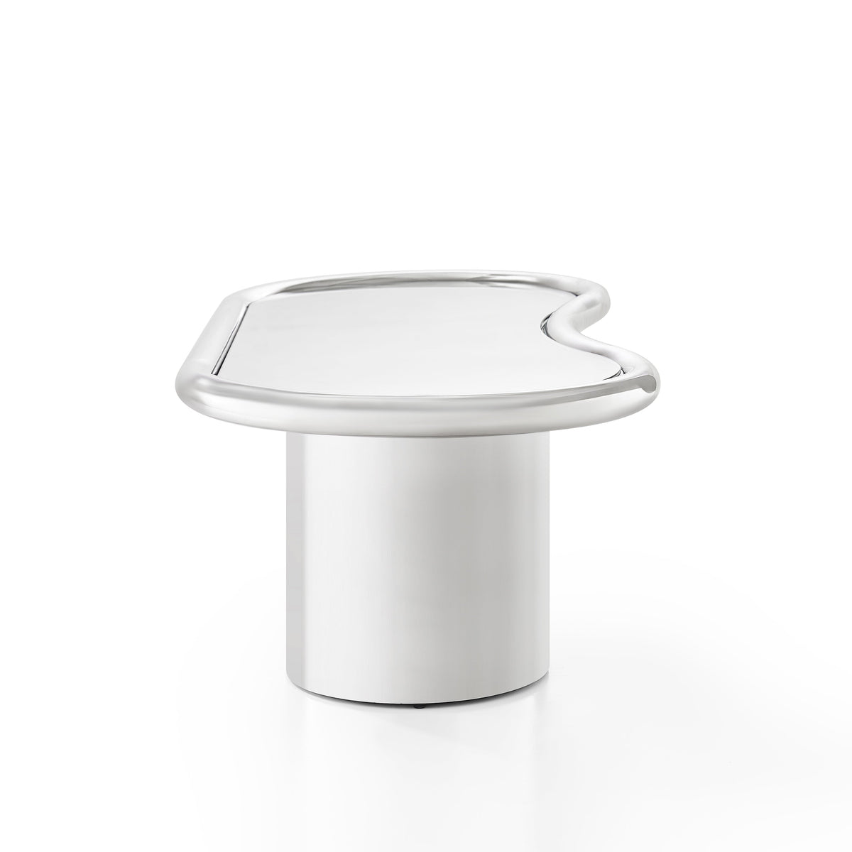 Sorya 51" Chrome Coffee Table - View 7