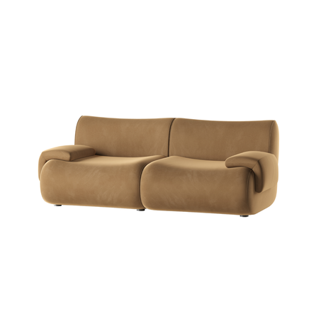 Zenith 80" Modular Loveseat - View 17
