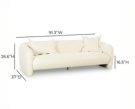 Lou 91" Sofa - View 18