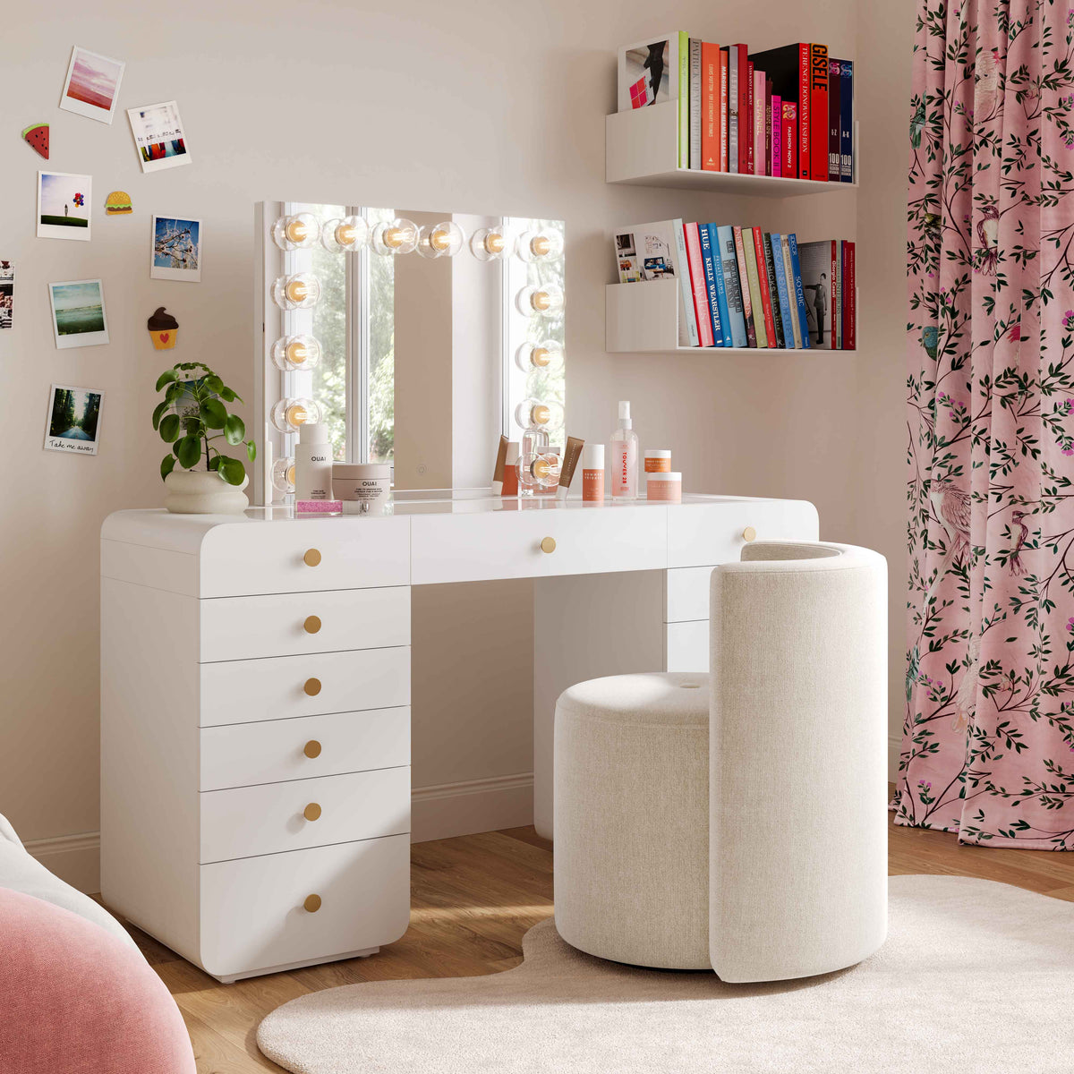 Alyssa Rolling Desk Chair - View 8