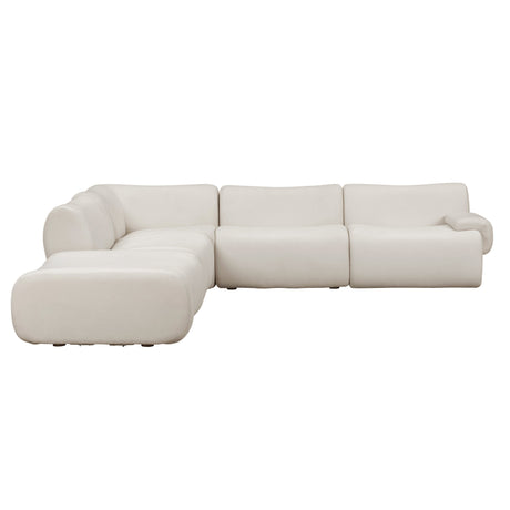 Zenith 5-Piece Contract-Grade Upcycled Fabric Modular Sectional - View 1