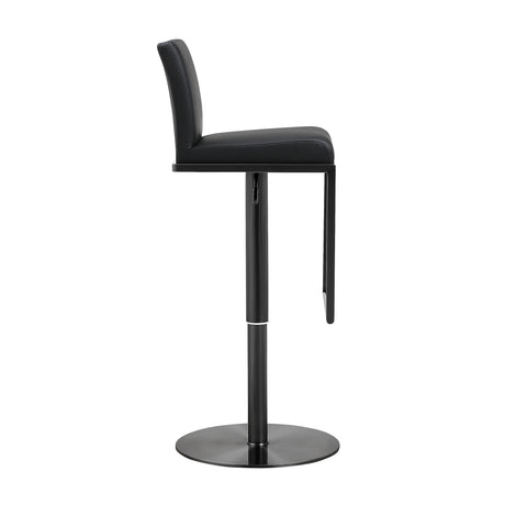 Amalfi Performance Vegan Leather Adjustable Stool - View 37