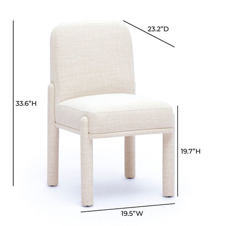 Martina Performance Fabric Dining Chair - View 6