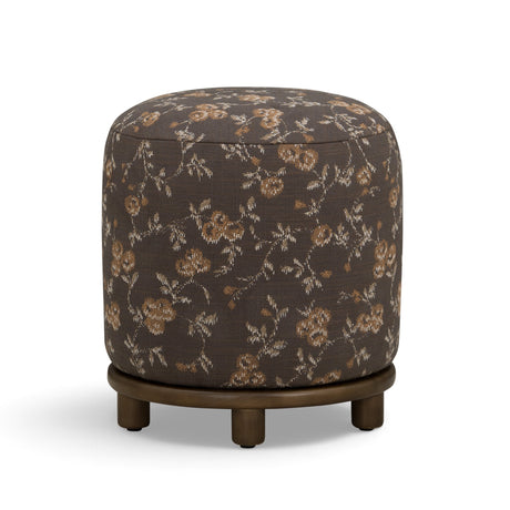 Bisou Performance Jacquard Ottoman - View 1