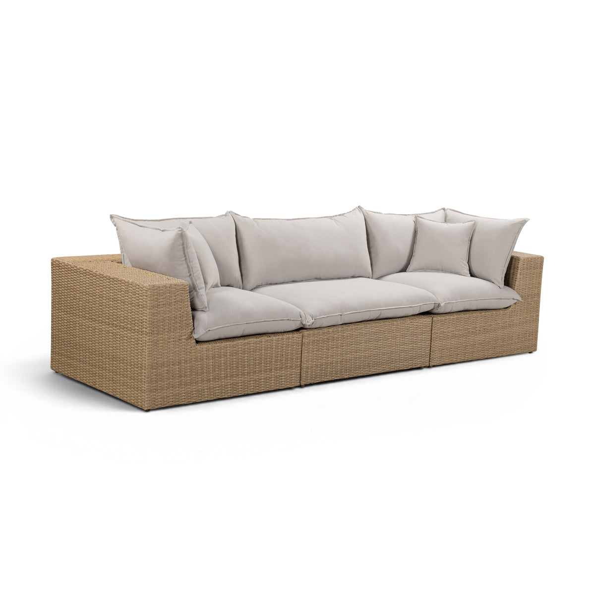 Cali modular outdoor seating sectional arrangement flexibility