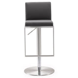 Amalfi Performance Vegan Leather Adjustable Stool - View 20