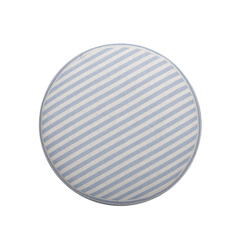 Masha Linen Accent Stool - View 6