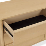 Tyra 62" Ash 6-Drawer Dresser - View 4