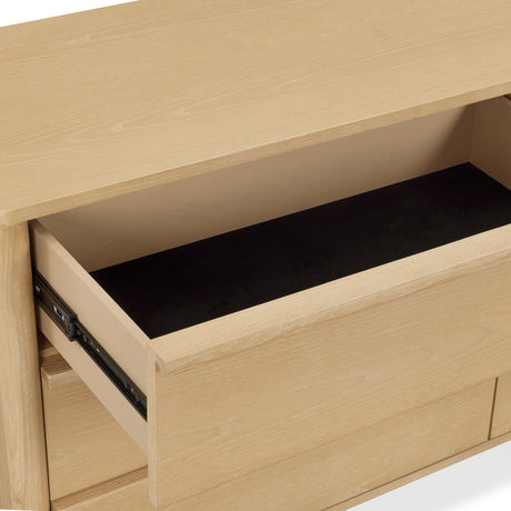 Tyra 62" Ash 6-Drawer Dresser - View 4