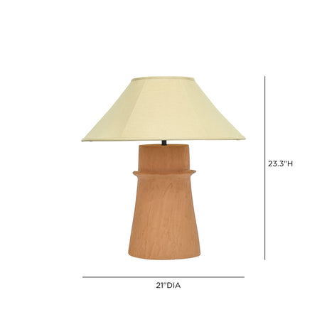 Matson Terracotta Table Lamp - View 6