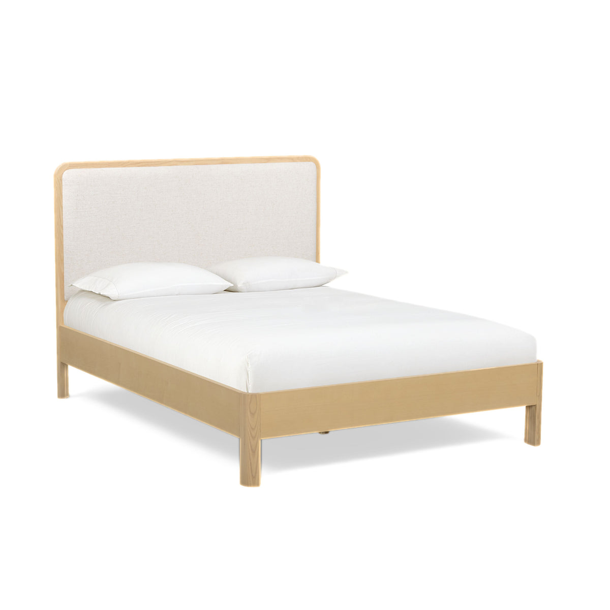 Rafaelle Natural Solid Ash Bed - View 2