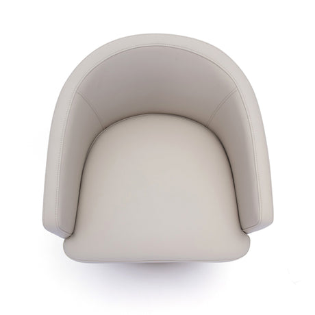 Kristen Rolling Desk Chair in modern workspace paired with writing desk