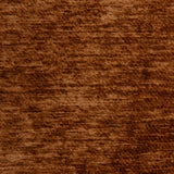 Top-down view of high-density foam seat cushion on Bruno chenille dining chair
