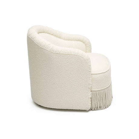 Pamela Tasseled Lounge Accent Chair - View 12