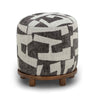 Bisou Performance Jacquard Ottoman - View 16