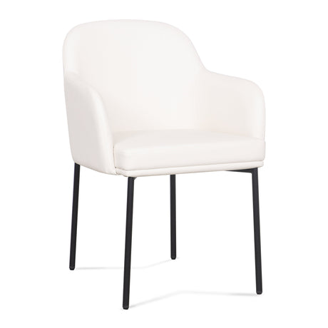 Sydney Performance Vegan Leather Armchair - Set of 2 - View 11