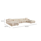 Calliope 6-piece Performance Modular U-Sectional - View 34
