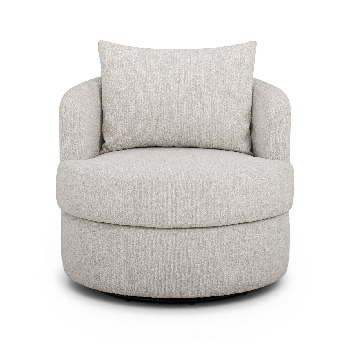 Silvi Performance Boucle Swivel Accent Chair - View 3